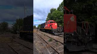 East Penn Railroad EMD GP9r heading back to Quakertown PA with no railcars October 1 2024 [upl. by Love]