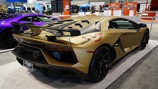 Exotic Supercar Collection at 2022 Chicago Auto Show [upl. by Oxley447]