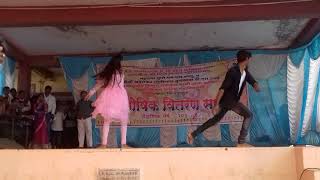 Sun sathiya Sam amp Ashwini couple dance at ASC college taloda [upl. by Ahsenyl224]