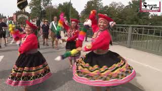 Traditionsvolksfest 2024 Mühldorf am InnSchützen und Trachtenzug [upl. by Abbye]