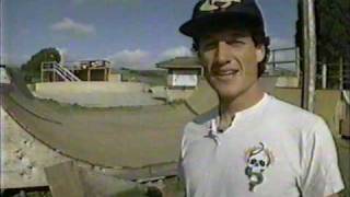 1990  Sk8 TV  Mike McGill at his skatepark [upl. by Middle]