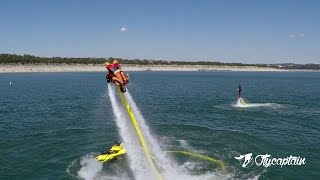 Flyboard Tricks BACK FLIP by Damone Rippy amp Flycaptain [upl. by Ramos]