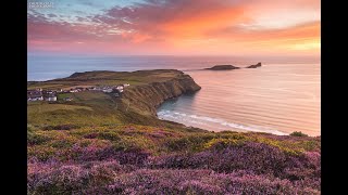 Rhossili Bay Beach Swansea Wales [upl. by Akieluz210]