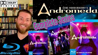 Gene Roddenberrys Andromeda Complete Collection TV Series Blu Ray Review  Unboxing  Region Free [upl. by Namus498]