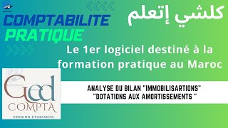 Analyse du bilan quotIMMOBILISARTIONSquot  quotDOTATIONS AUX AMORTISSEMENTS quot [upl. by Laet620]