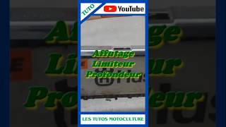 Affûtage limiteur profondeur chaine [upl. by Hillhouse960]