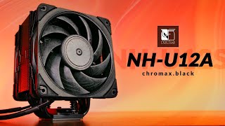 Noctua NHU12A ChromaxBlack Review  Best overall CPU Cooler [upl. by Marja449]