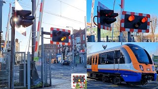 Highams Park Level Crossing Greater London [upl. by Eiuqnimod367]