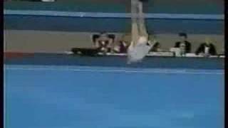 Svetlana Boginskaya  1989 Worlds AA  Floor Exercise [upl. by Larentia]