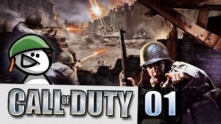 Call of Duty 1 001  Krieg nicht genug davon  Lets Play Singleplayer [upl. by Gurney999]