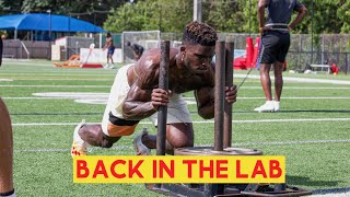 BACK IN THE LAB Field Training amp PostWorkout Nutrition  Tyreek Hill [upl. by Daggna]