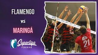 Sesc Flamengo x Maringá  MELHORES MOMENTOS  Superliga Feminina 2425 [upl. by Gnilsia303]