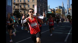 2024 New York City Marathon Start to Finish  Official Time 25924 [upl. by Ardnoel]