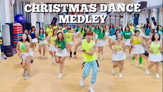 CHRISTMAS DANCE MEDLEY  Zumba  Dance Fitness Workout  Christmas Music [upl. by Gnof]