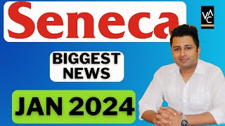 Big Update For Seneca College For Jan 2024 intake  Seneca College  Study In Canada [upl. by Enyalb]