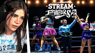 ALANA REACCIONA A SU SIGUIENTE RIVAL EN STREAM FIGHTERS PRIVMAV 🥊 [upl. by Rossy843]