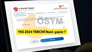 YKS tercihi nasıl yapılır  YKS TERCİHİ  Üniversite tercihi nasıl yapılır YÖK Atlas yks 2024yks [upl. by Murial437]