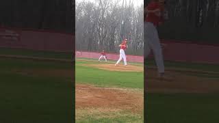 Vinemont High School Baseball Pitcher in action during game vs Falkville March 7 2024 [upl. by Montfort]