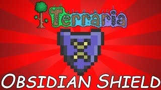 Terraria 12 Tutorials Obsidian Shield Super Accessory Part 1 [upl. by Towny865]