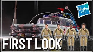 New Official Images  Hasbro Ghostbusters Ecto 1 amp 375” ORing Figures Wondercon 2024 [upl. by Atiuqet]