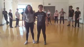 Frantic Assembly Workshop 2017  Squeeze Duets [upl. by Glenden]