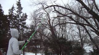 Landscaper Green Jameson pole saw [upl. by Bullis]