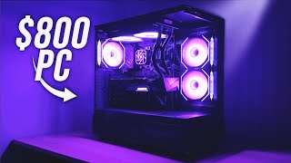 BUILDING MY FRIEND A GAMING PC FOR 800 [upl. by Enom]