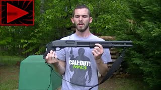 Remington 870 Blasting With HOGUE TAMER GRIP [upl. by Charmain49]