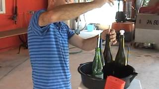 Degorgement o sboccatura Spumante Metodo Classico [upl. by Suckram762]