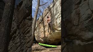 The Merovingian v6 Stone Fort Bouldering  Little Rock City Bouldering [upl. by Tivad]