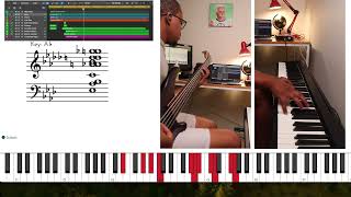 Khaya Mthethwa  Bhekani uthando  Piano Practice Song Remake [upl. by Martreb]