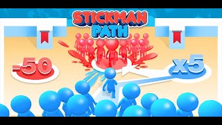 Stickman Path  Game Play [upl. by Lachman996]