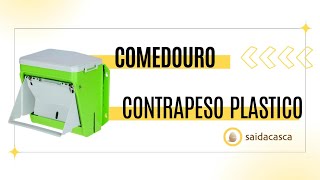 Comedouro Automático de 75kg Proteção e Economia de Ração CriaçãoDeAves VidaNoCampo [upl. by Weisbart]