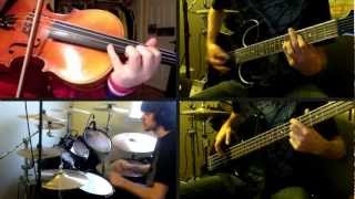 Outset Island  ft MaximumHamburgers  Legend of Zelda Windwaker  Full Band  viola cover [upl. by Nilyram]