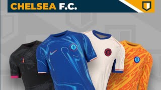 CHELSEA FC 2425  Official Kits   Original Body •• FIFA 16 MOBILE [upl. by Nnylirej]