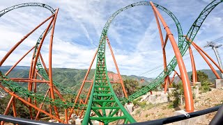 Defiance  ONRIDE  Glenwood Caverns Adventure Park  Gerstlauer Amusement Rides  EuroFighter [upl. by Oakleil]