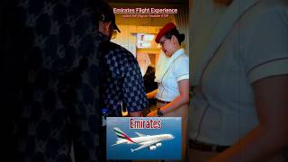 EMIRATES ✈️ Flight ✈️ emirates dubaitomumbaitravelupdates comvlog [upl. by Yentihw]