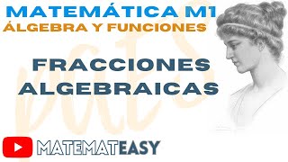 📚 PAES Matemática 2024  Clase09 Fracciones Algebraicas M1 [upl. by Enened]