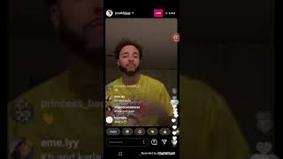 Jcook Reveals Why He Broke Up With WowVal Instagram Live 152021 [upl. by Odelle661]