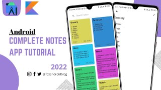 How to Make a Clean Architecture Notes AppMVVMCRUDROOM  Android Studio Tutorial  Kotlin [upl. by Annyrb]