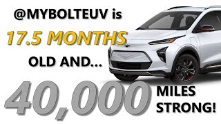 The Bolt EUV 40000 Miles and 175 Months [upl. by Enniotna737]