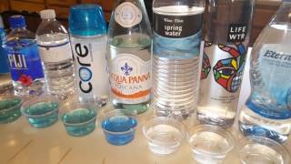 Ph Balance test on 16 different waters [upl. by Truelove]