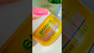 Garnier night cream review youtubeshorts shorts [upl. by Pickett986]