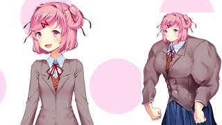 Natsuki reacts to Buffsuki [upl. by Etennaej]