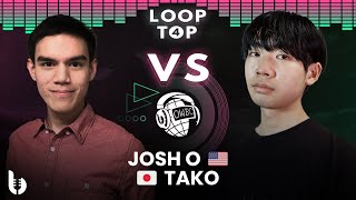 JOSH O VS TAKO  Online World Beatbox Championship 2022  LOOPSTATION BATTLE 12 FINAL [upl. by Armilla739]