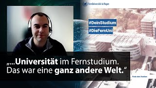 JuraFernstudium an der FernUni Hagen mit BetriebswirtAbschluss  Jens Gundhardts Erfahrungen [upl. by Yelnet]