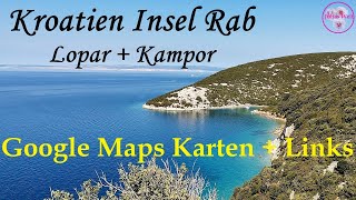 Kroatien 2020 Insel Rab  Lopar San Marino Rajska Plaza  Kampor  Sandstrand flach abfallend  5 [upl. by Secunda227]