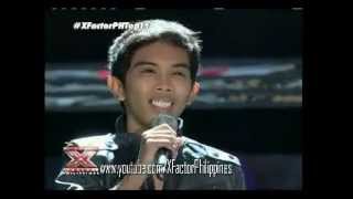 The X Factor Philippines  Kedebom Colim  August 11 2012 [upl. by Arhsub91]