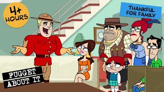 Thankful For Family 💖  Fugget About It  Adult Cartoon  Full Episodes  TV Show [upl. by Yale]