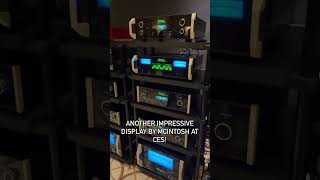 McIntosh impresses again at CES 2024 ces McIntosh hifi audiophile [upl. by Morrie279]